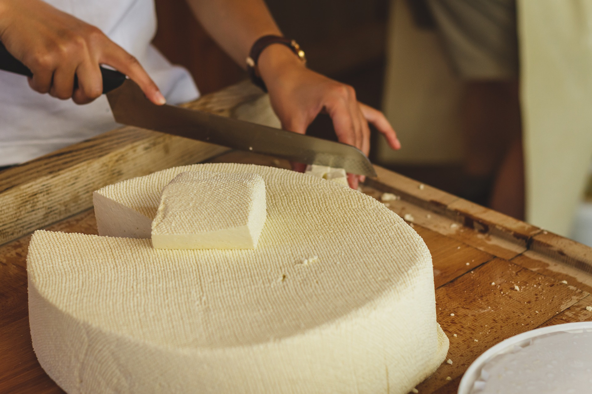 Playing music to cheese as it ages changes the flavor