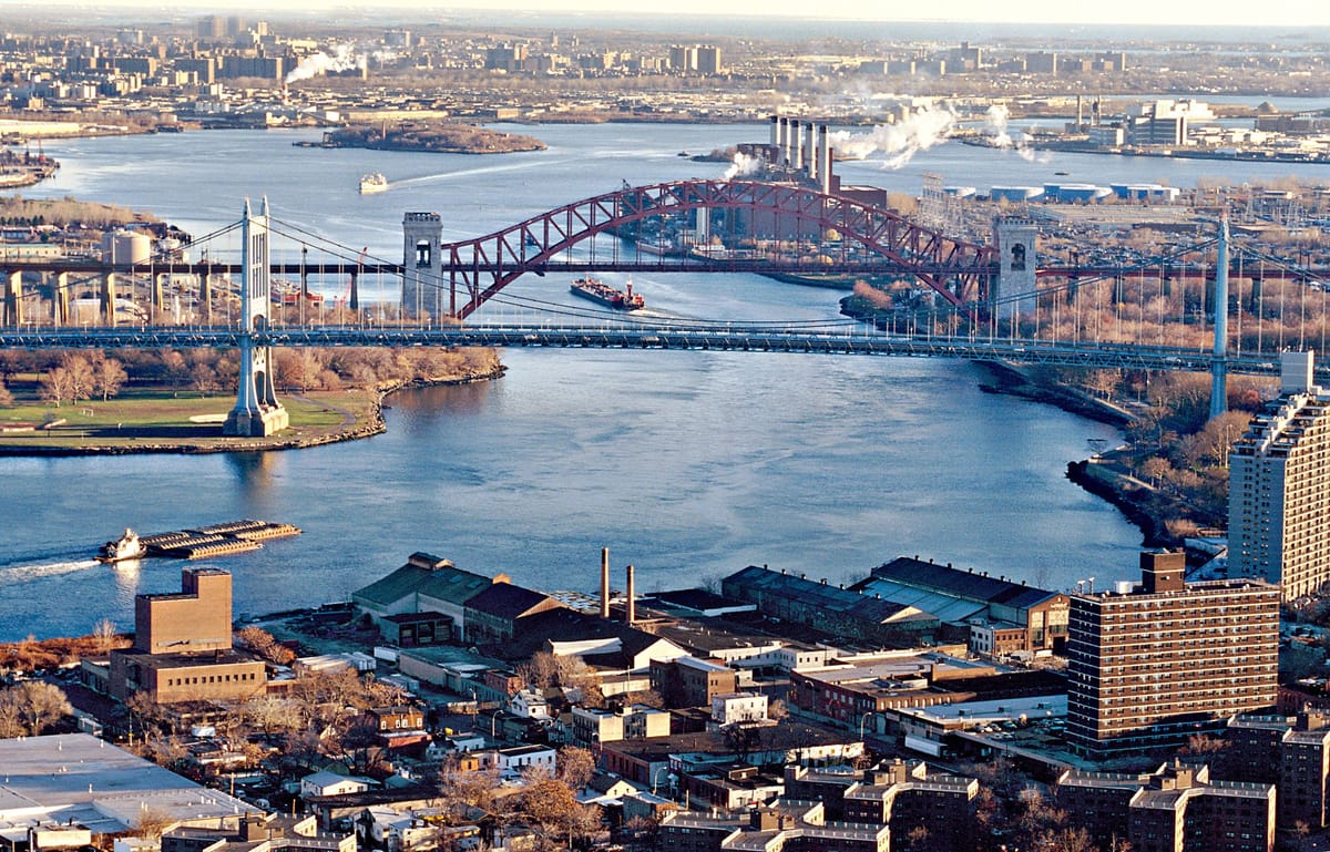 Is there sunken treasure under the churning water of Hell Gate?
