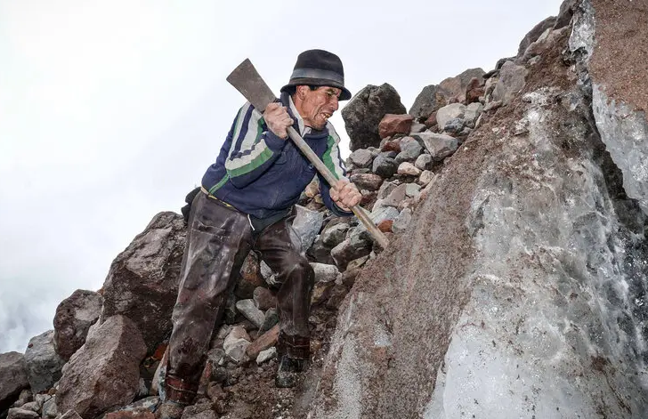 The last of a dying breed of mountain-climbing ice men