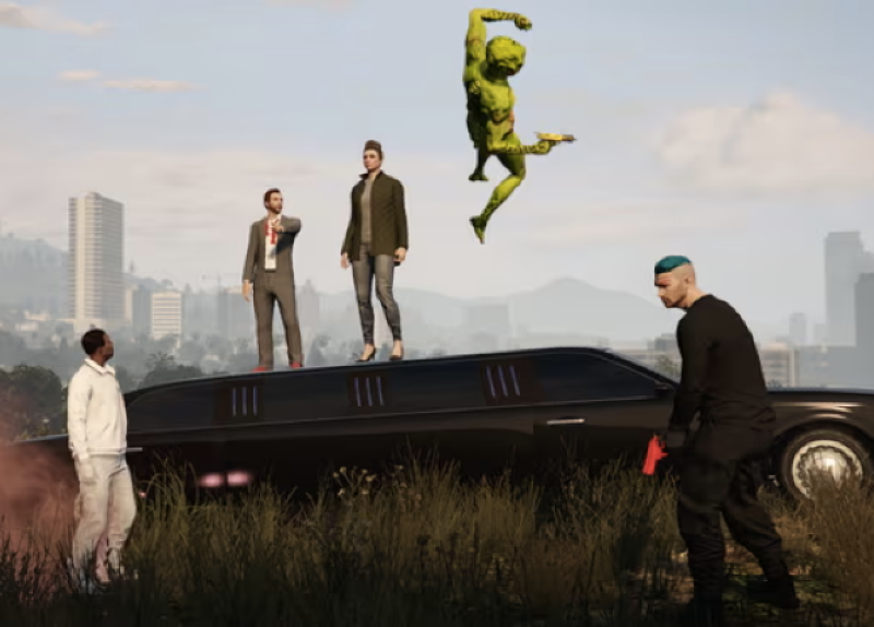 Actors staged a production of Hamlet inside Grand Theft Auto