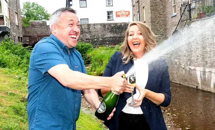 They won a £1-million lottery jackpot for the second time