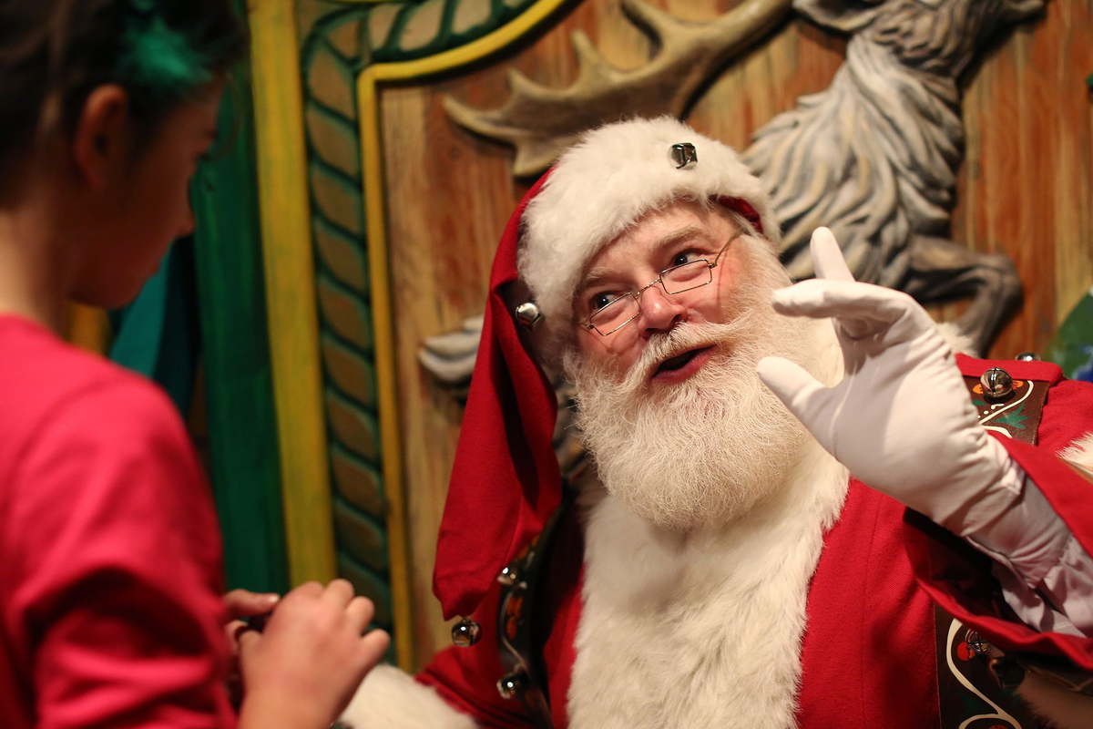 How playing Santa Claus at Macy's changed his life
