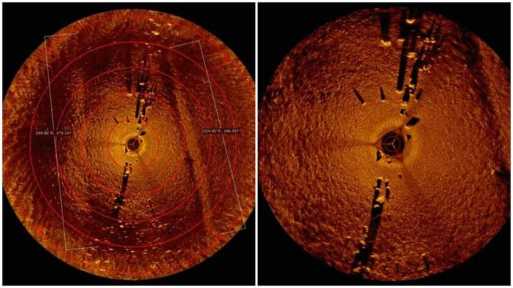 What is the Stonehenge-like structure in Lake Michigan?