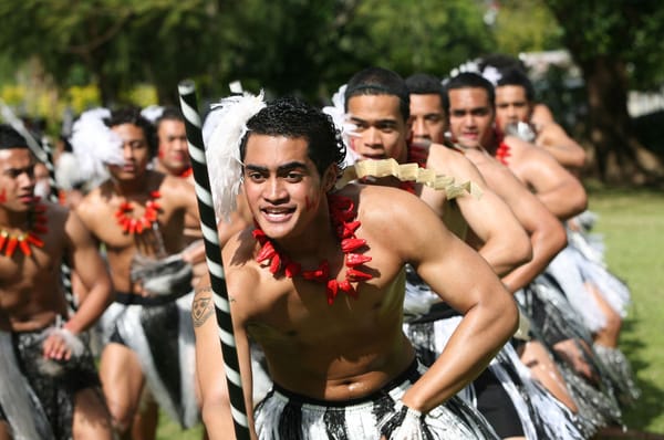 The man who became the court jester for the King of Tonga