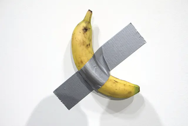 Banana duct-taped to a wall could sell for more than $1M