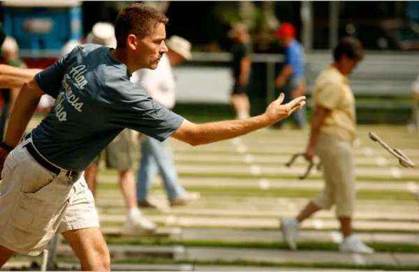 The most dominant athlete is a horseshoe pitcher from Ohio