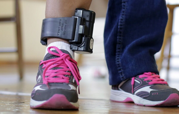 The ankle monitor was inspired by a Spiderman comic strip
